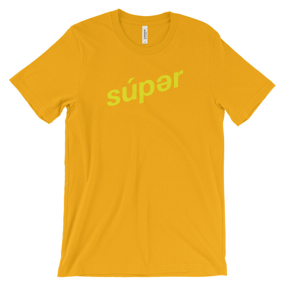 súpertechnique YELLOW t-shirt